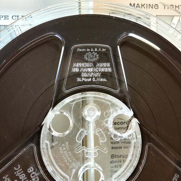 Vintage Scotch 1/4-111-6 1.5 MIL 600 Feet Acetate 5" Reel Recording Tape, USA - Picture 7 of 9